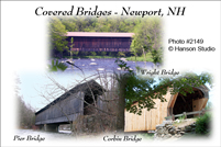 Newport, NH - Covered Bridges Collage